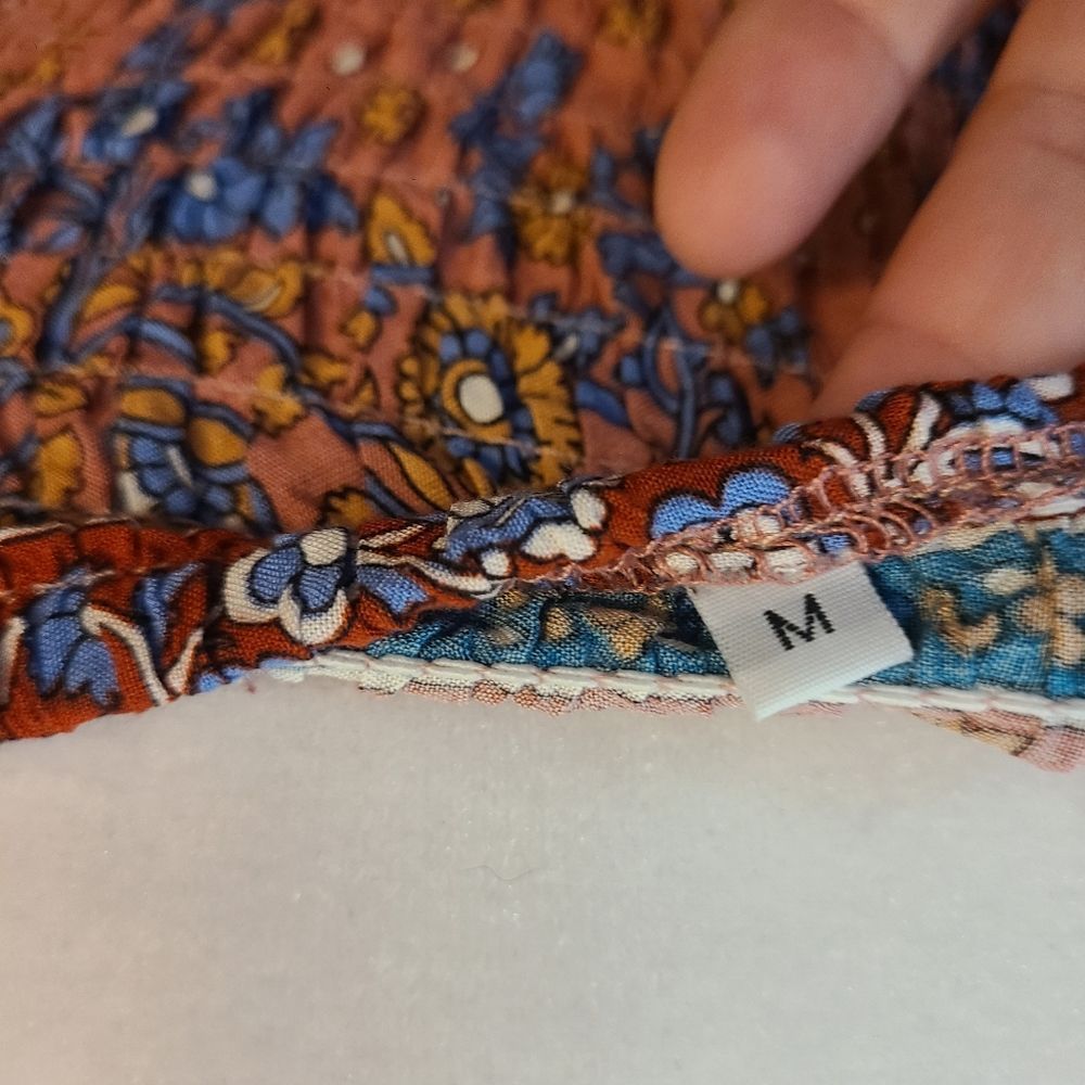 Floral Strapless Boho Maxi Dress - Picture 8 of 12